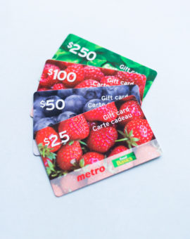 Metro / Food Basics Gift Card