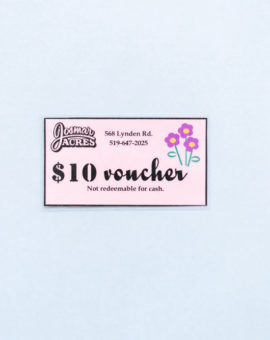 Josmar Acres Voucher
