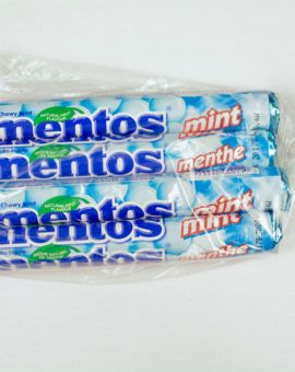 Mentos Peppermint (4 Rolls )