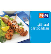 M & M Food Market Gift Card