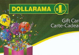 Dollarama Gift Card