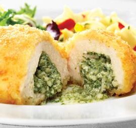 Breaded Stuffed Chicken Breast Divan