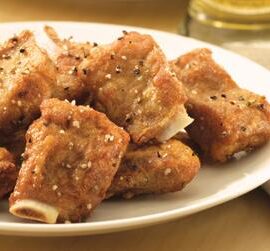 Dry Garlic Ribs